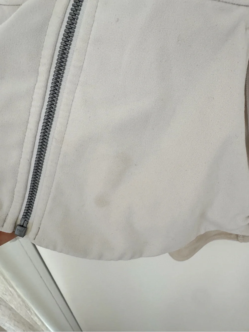 lululemon athletica White Lightweight Zip-Up Active Jacket